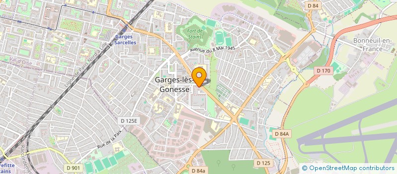 localisation de l'entreprise MADAME ANALIA GOMES PENKANGE à GARGES-LES-GONESSE