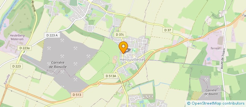 localisation de l'entreprise MADAME ANALIA GRANDSIRE  HEROUVILLETTE