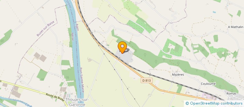 localisation de l'entreprise MADAME ANALIA MORENO  AIGUILLON