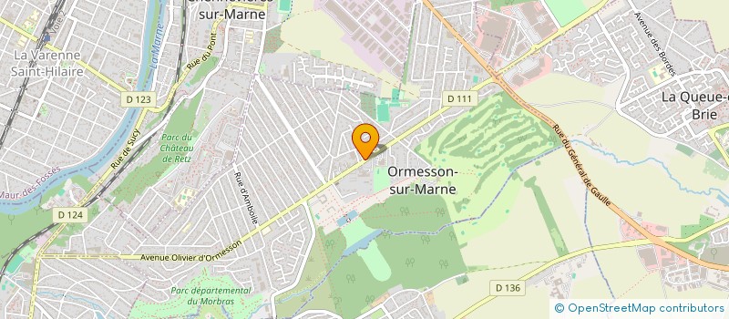 localisation de l'entreprise MADAME ANALIA NETO DOS SANTOS à ORMESSON-SUR-MARNE