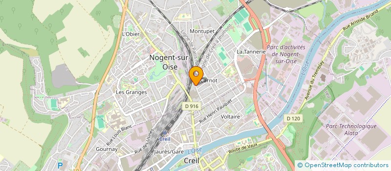 localisation de l'entreprise MADAME ANAM MIR  NOGENT-SUR-OISE