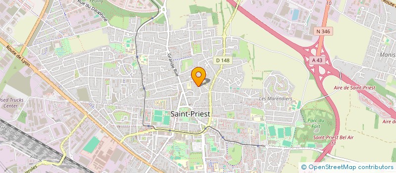 localisation de l'entreprise MADAME ANAMARIA COMAN  SAINT-PRIEST