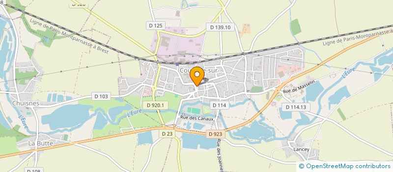 localisation de l'entreprise MADAME ANAMARIA GRIGORE à COURVILLE-SUR-EURE