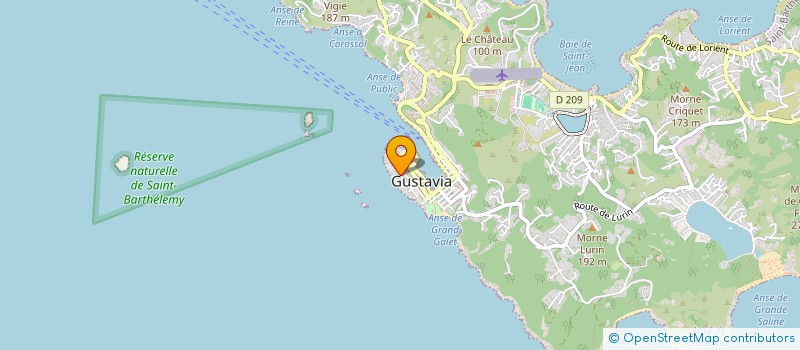 localisation de l'entreprise MADAME ANAMARIA HEGEDUS  SAINT-BARTHELEMY