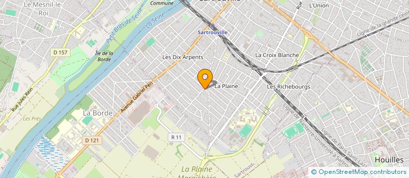 localisation de l'entreprise MADAME ANAMIKA ANAMIKA à SARTROUVILLE