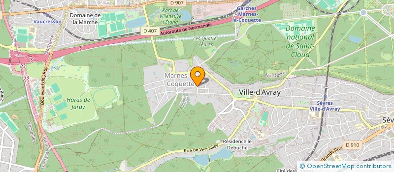 localisation de l'entreprise MADAME ANANDA ARAGUNDI LEON à VILLE-D'AVRAY