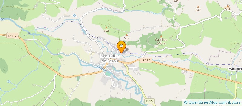 localisation de l'entreprise MADAME ANANDA ENGRAND à LA BASTIDE-DE-SEROU