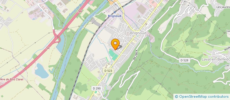 localisation de l'entreprise MADAME ANANDRA BRYS  VILLARD-BONNOT