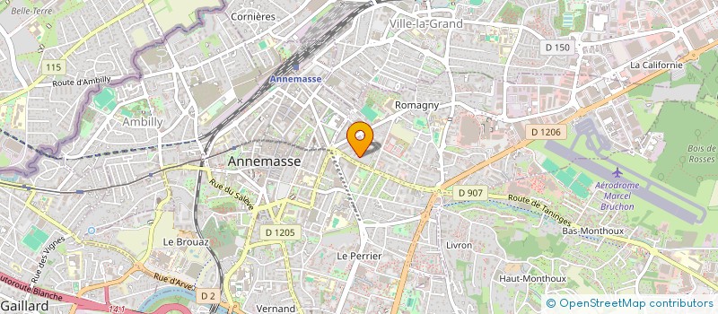 localisation de l'entreprise MADAME ANAR MUNHJIN  ANNEMASSE