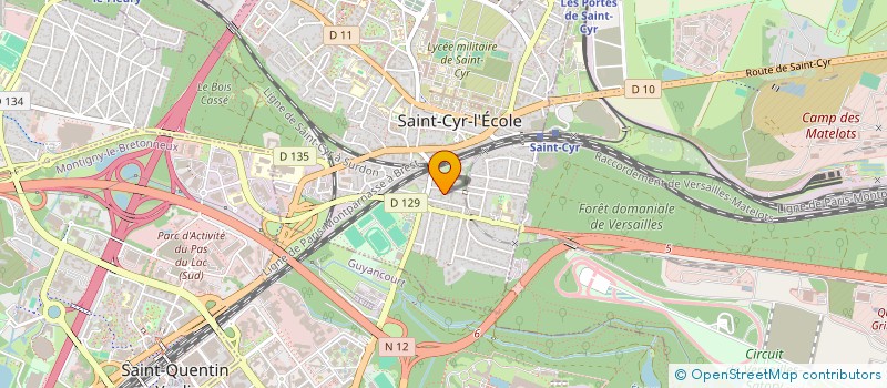 localisation de l'entreprise MADAME ANASS BENTOUHAMI  SAINT-CYR-L'ECOLE