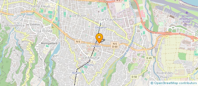 localisation de l'entreprise MADAME ANASSIA DJAAFRI  SAINT-DENIS