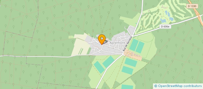 localisation de l'entreprise MADAME ANASTACIA BENOIT  APREMONT