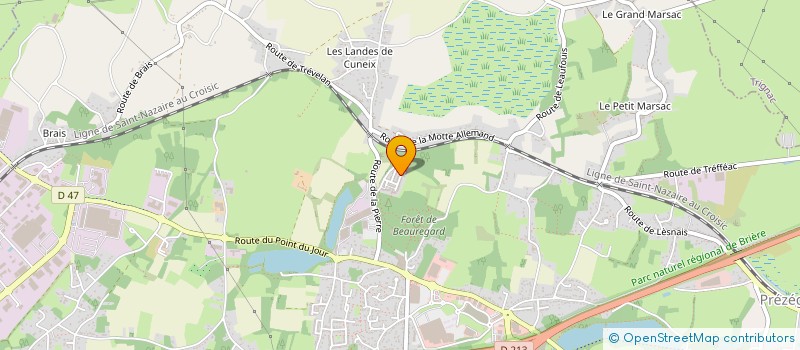 localisation de l'entreprise MADAME ANASTASIA ANDRE  SAINT-NAZAIRE