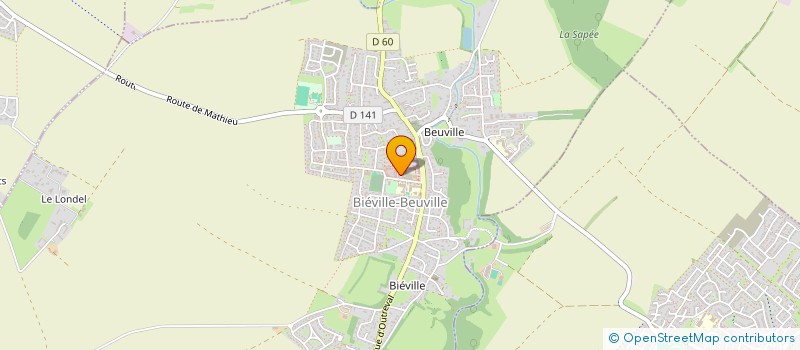 localisation de l'entreprise MADAME ANASTASIA ANTONA  BIEVILLE-BEUVILLE