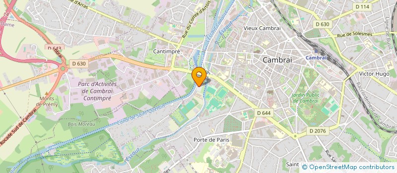 localisation de l'entreprise MADAME ANASTASIA ASSELINE  CAMBRAI