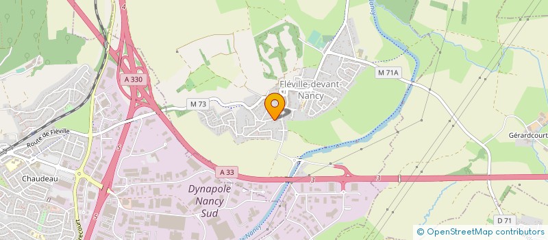 localisation de l'entreprise MADAME ANASTASIA BACHMANN  VAUDONCOURT