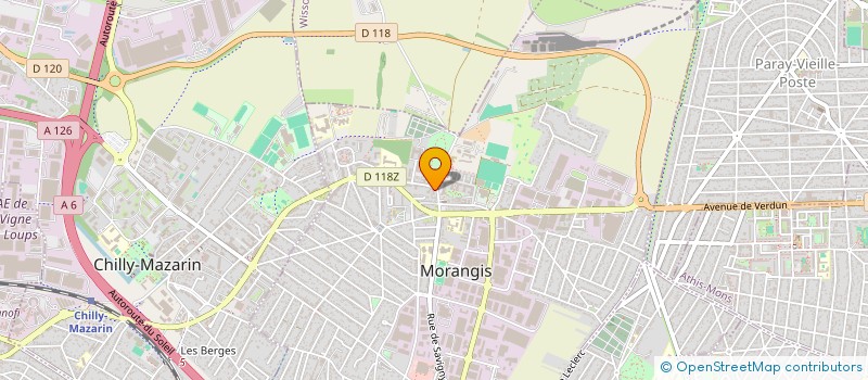 localisation de l'entreprise MADAME ANASTASIA BADARAU à MORANGIS