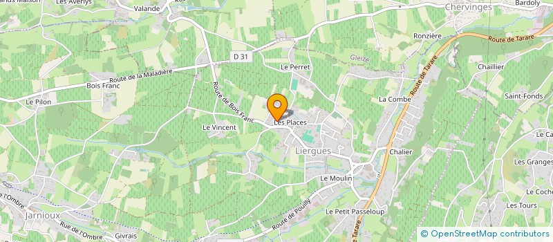 localisation de l'entreprise MADAME ANASTASIA BARRAS  PORTE DES PIERRES DOREES