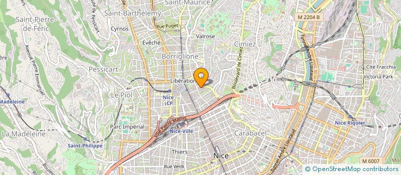 localisation de l'entreprise MADAME ANASTASIA BEN KHEDIRI à NICE