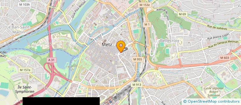 localisation de l'entreprise MADAME ANASTASIA BENARD  METZ