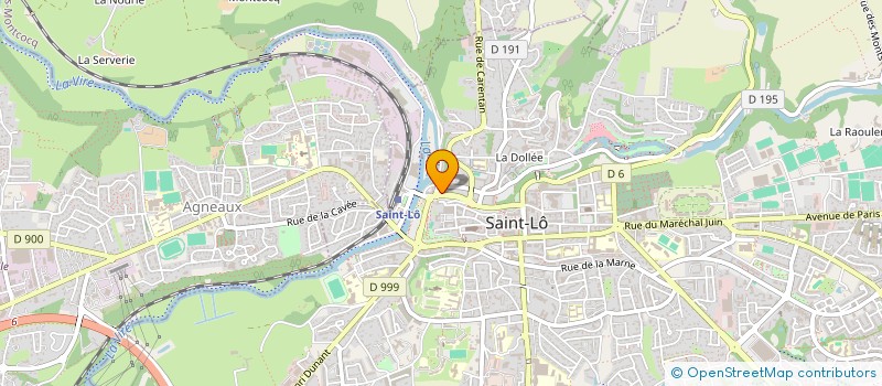 localisation de l'entreprise MADAME ANASTASIA BINOCHE  SAINT-LO