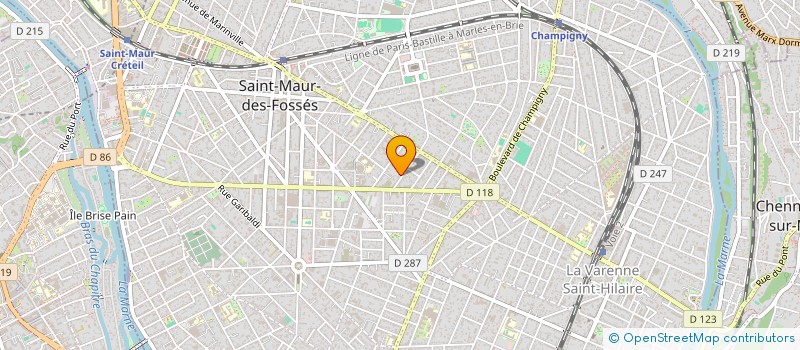 localisation de l'entreprise MADAME ANASTASIA BIZARD à SAINT-MAUR-DES-FOSSES