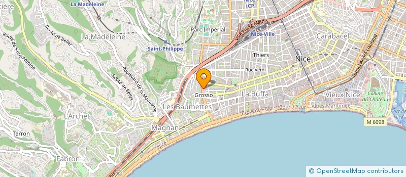 localisation de l'entreprise MADAME ANASTASIA BUCATARU  NICE