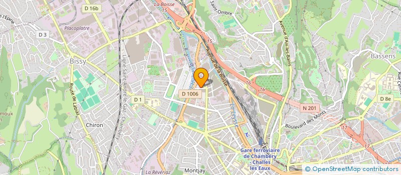 localisation de l'entreprise MADAME ANASTASIA CALABRESE  CHAMBERY