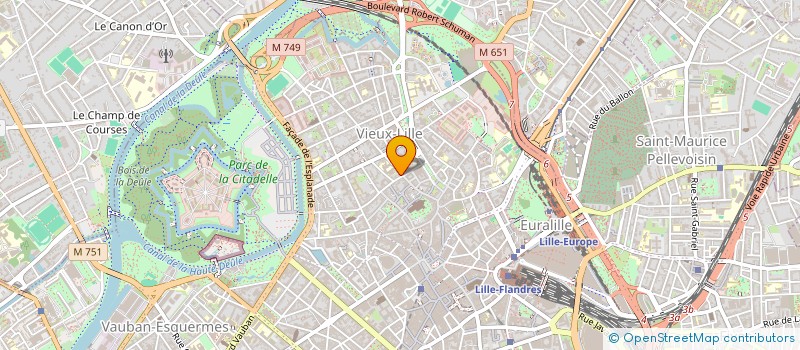 localisation de l'entreprise MADAME ANASTASIA CHAUVIERE  LILLE