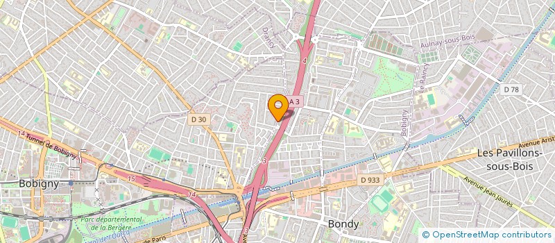 localisation de l'entreprise MADAME ANASTASIA COROVCHINA  BOBIGNY