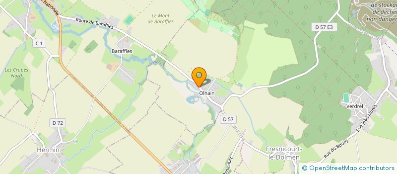 localisation de l'entreprise MADAME ANASTASIA DELOURME  FRESNICOURT-LE-DOLMEN