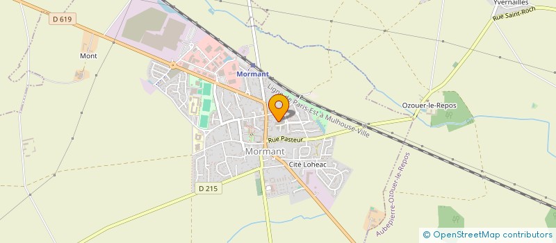 localisation de l'entreprise MADAME ANASTASIA DETTOME  MORMANT