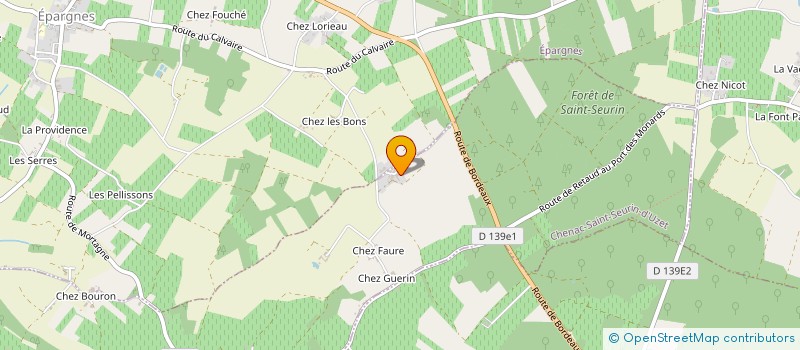 localisation de l'entreprise MADAME ANASTASIA DOUZIECH  CHENAC-SAINT-SEURIN-D UZET