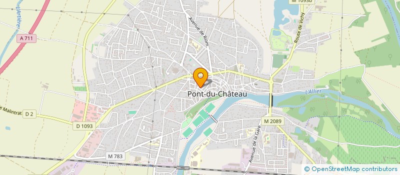 localisation de l'entreprise MADAME ANASTASIA ECOUTIN  PONT-DU-CHATEAU