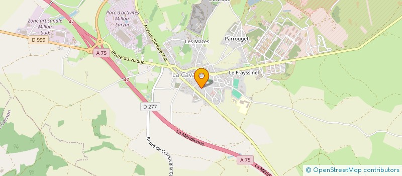 localisation de l'entreprise MADAME ANASTASIA EDET  LA CAVALERIE