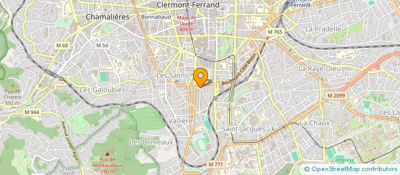 localisation de l'entreprise MADAME ANASTASIA ERMOLOVA à CLERMONT-FERRAND