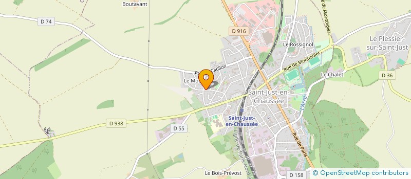 localisation de l'entreprise MADAME ANASTASIA GALLERNE à SAINT-JUST-EN-CHAUSSEE