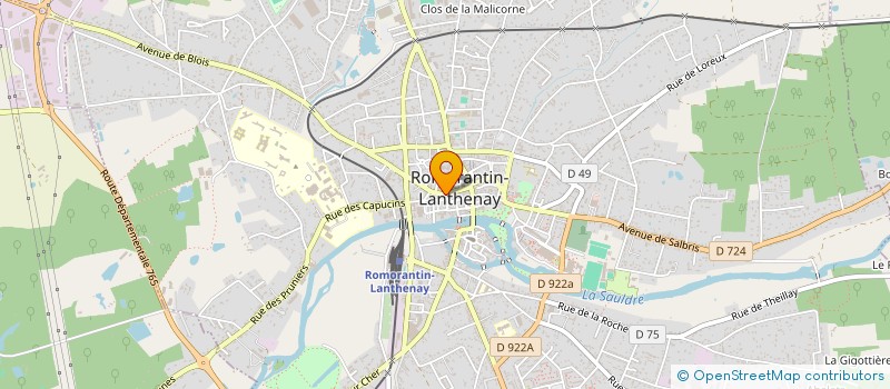 localisation de l'entreprise MADAME ANASTASIA GASNOT  ROMORANTIN-LANTHENAY