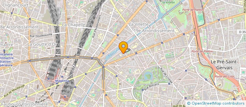 localisation de l'entreprise MADAME ANASTASIA GRIGORYEVA  PARIS