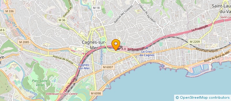 localisation de l'entreprise MADAME ANASTASIA KOBYLYATSKA à CAGNES-SUR-MER