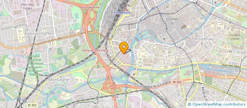 localisation de l'entreprise MADAME ANASTASIA KORSAKOFF à STRASBOURG