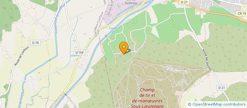 localisation de l'entreprise MADAME ANASTASIA KOWALSKI  LANCON-PROVENCE