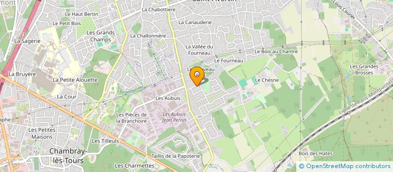 localisation de l'entreprise MADAME ANASTASIA KURGANOVA  SAINT-AVERTIN