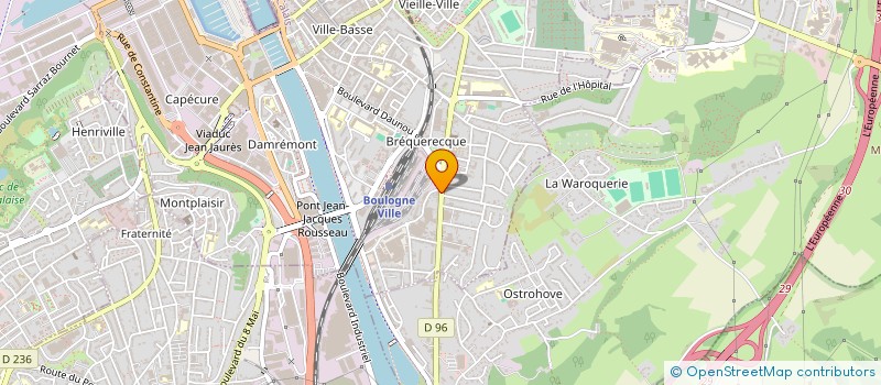 localisation de l'entreprise MADAME ANASTASIA LEFEBVRE  BOULOGNE-SUR-MER