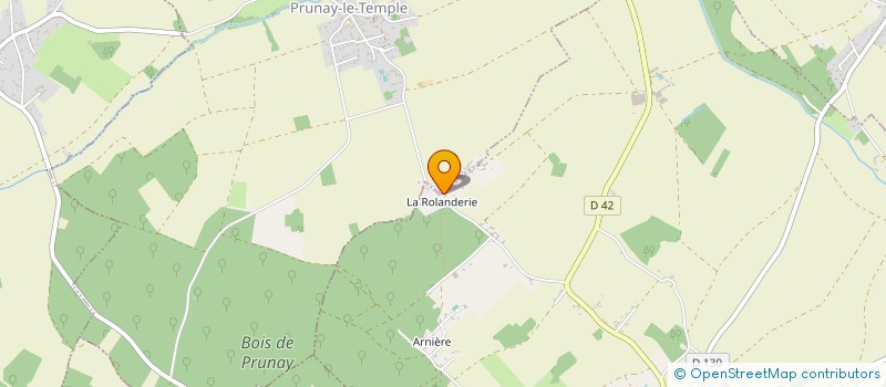 localisation de l'entreprise MADAME ANASTASIA LEGRAS  PRUNAY-LE-TEMPLE