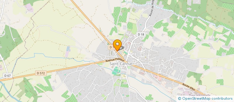 localisation de l'entreprise MADAME ANASTASIA LORETO  SAINT-CANNAT