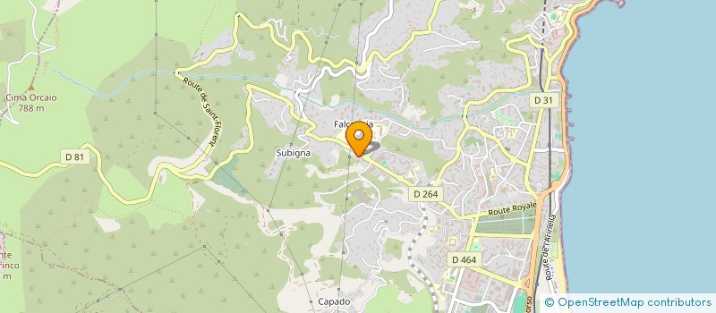 localisation de l'entreprise MADAME ANASTASIA MAESTRACCI à BASTIA