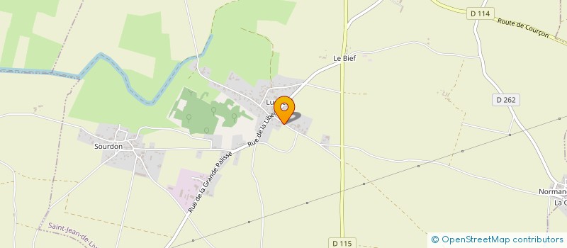 localisation de l'entreprise MADAME ANASTASIA MAURICE  SAINT-JEAN-DE-LIVERSAY