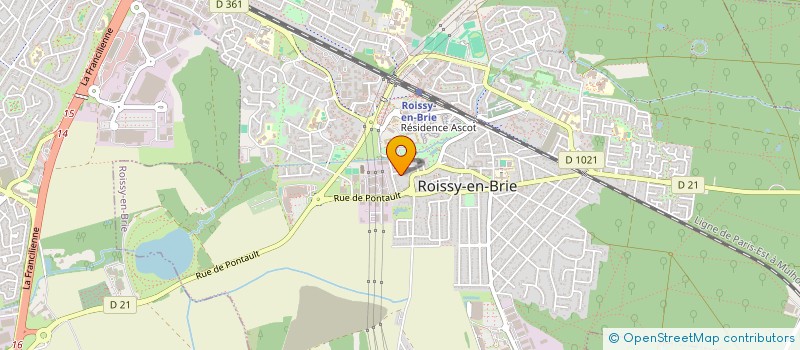 localisation de l'entreprise MADAME ANASTASIA RAPTIS à ROISSY-EN-BRIE