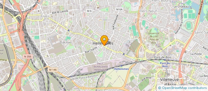 localisation de l'entreprise MADAME ANASTASIA SALOME à LILLE
